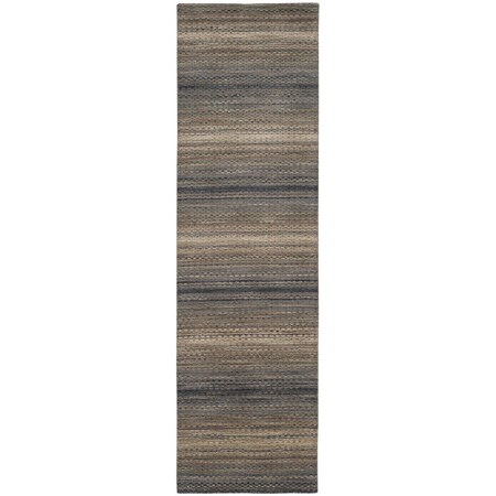 Safavieh Himalaya Hand Loomed Runner RugGrey 2 ft.-3 in. x 6 ft. HIM729A-26